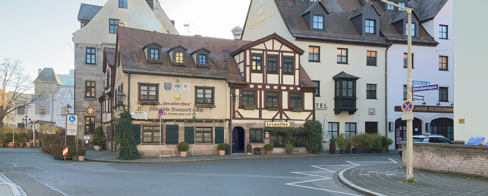 Restaurant Levantine Nuremberg, Schottengasse 1, phone +49 151 632 348 00