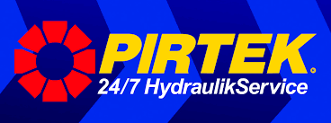 Logo unseres Kooperationspartners Pirtek 24h-Hydraulikservice Franchise-Unternehmen