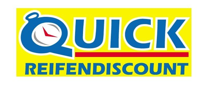 Logo unseres Kooperationspartners Quick Reifendiscount GDHS Franchise-Unternehmen