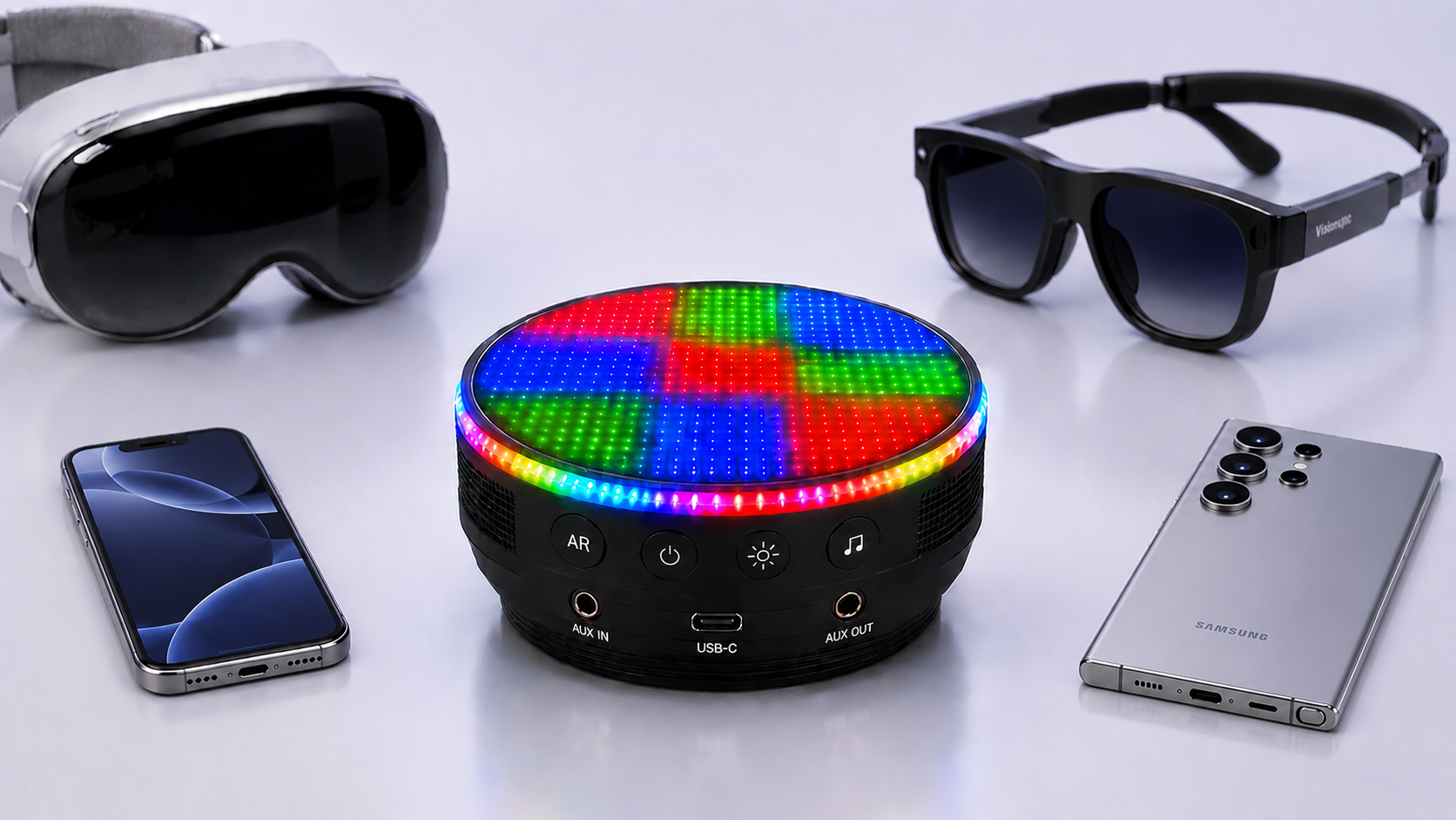 VisionLync AR coaster system