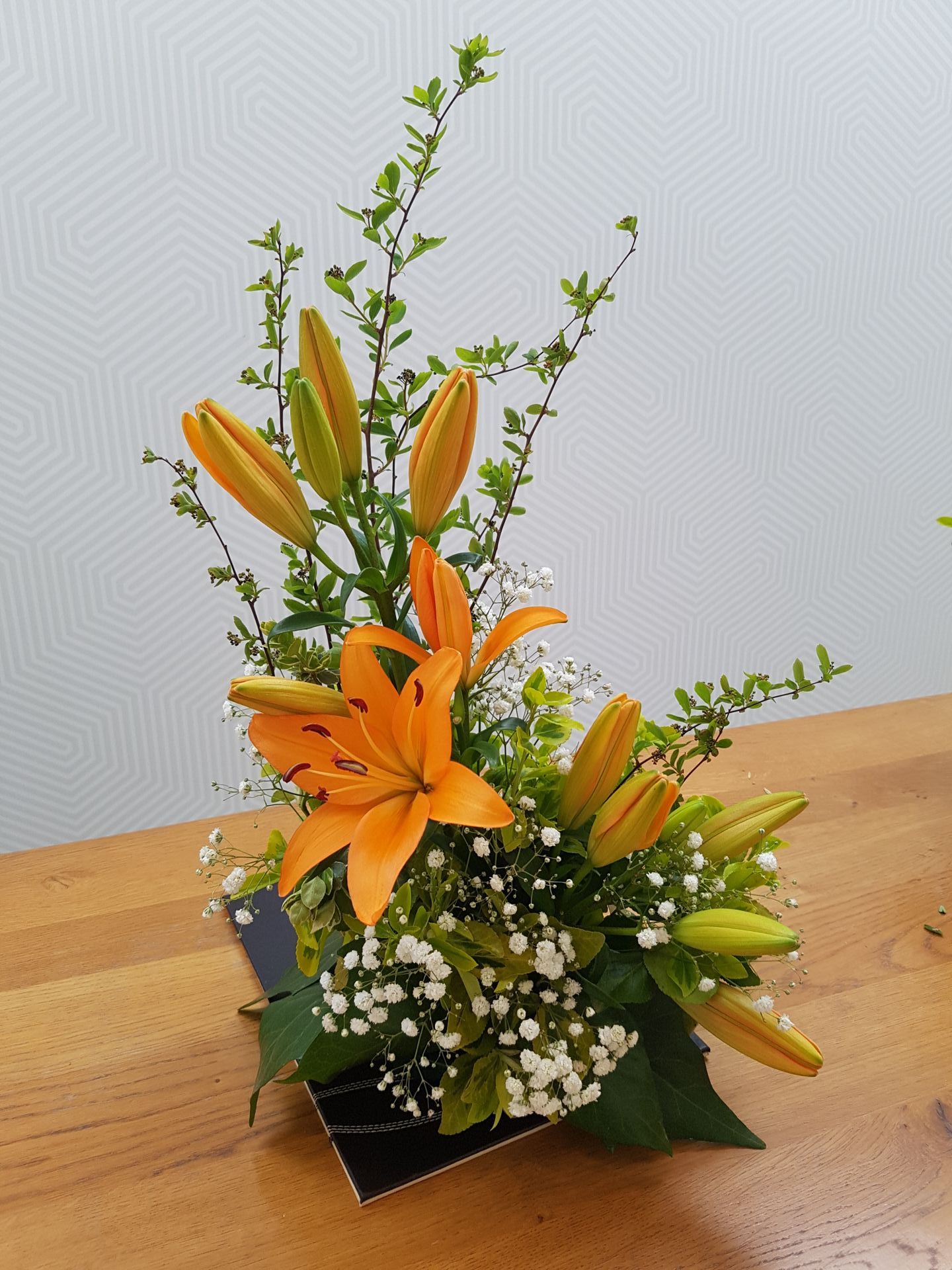 Lifting spirits: Fresh flowers