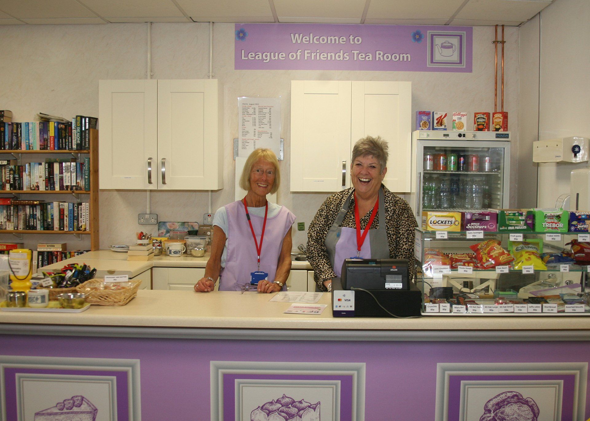 Service with a smile: Our revamped tea room