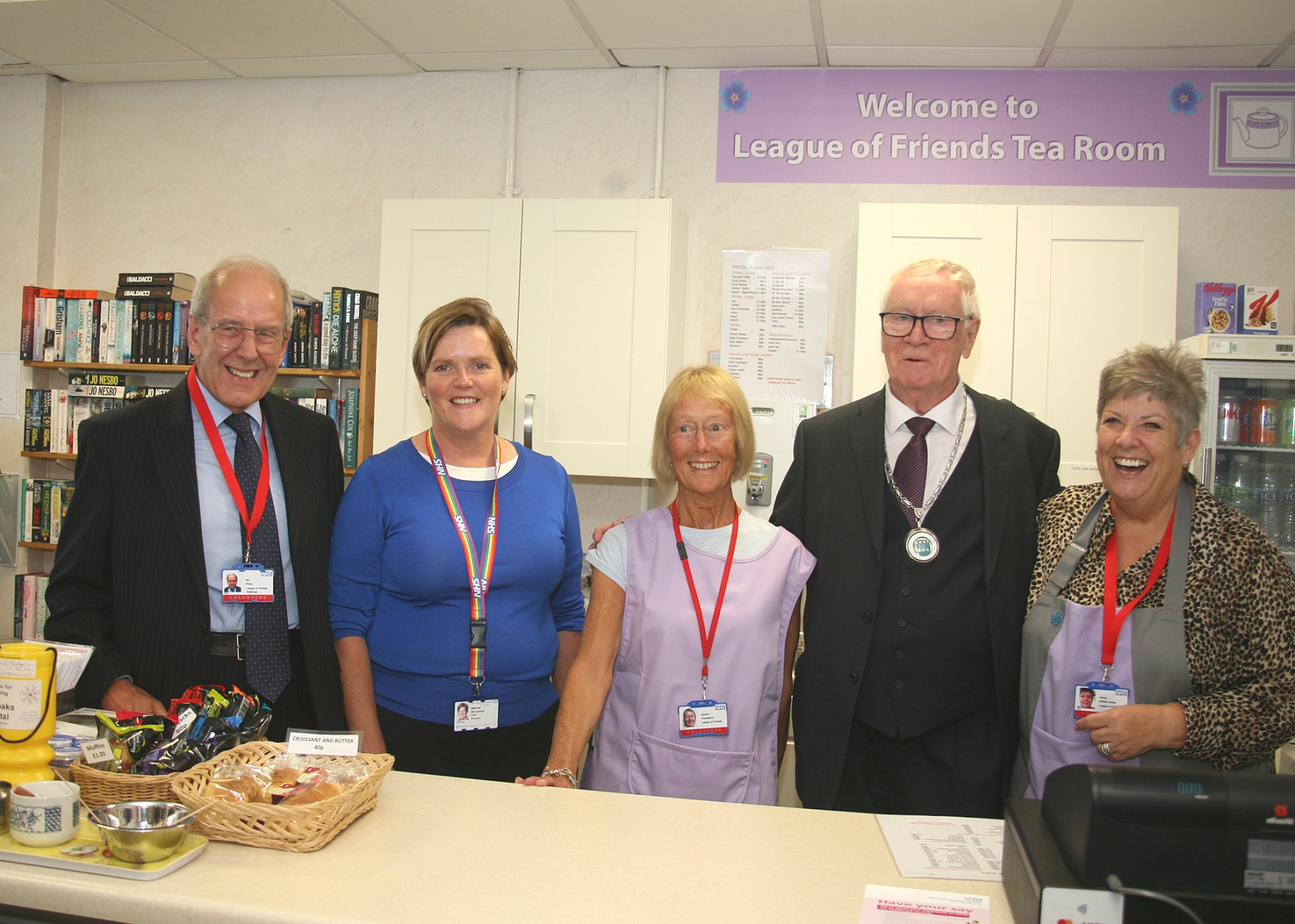 Happy days: revamped tea room opens