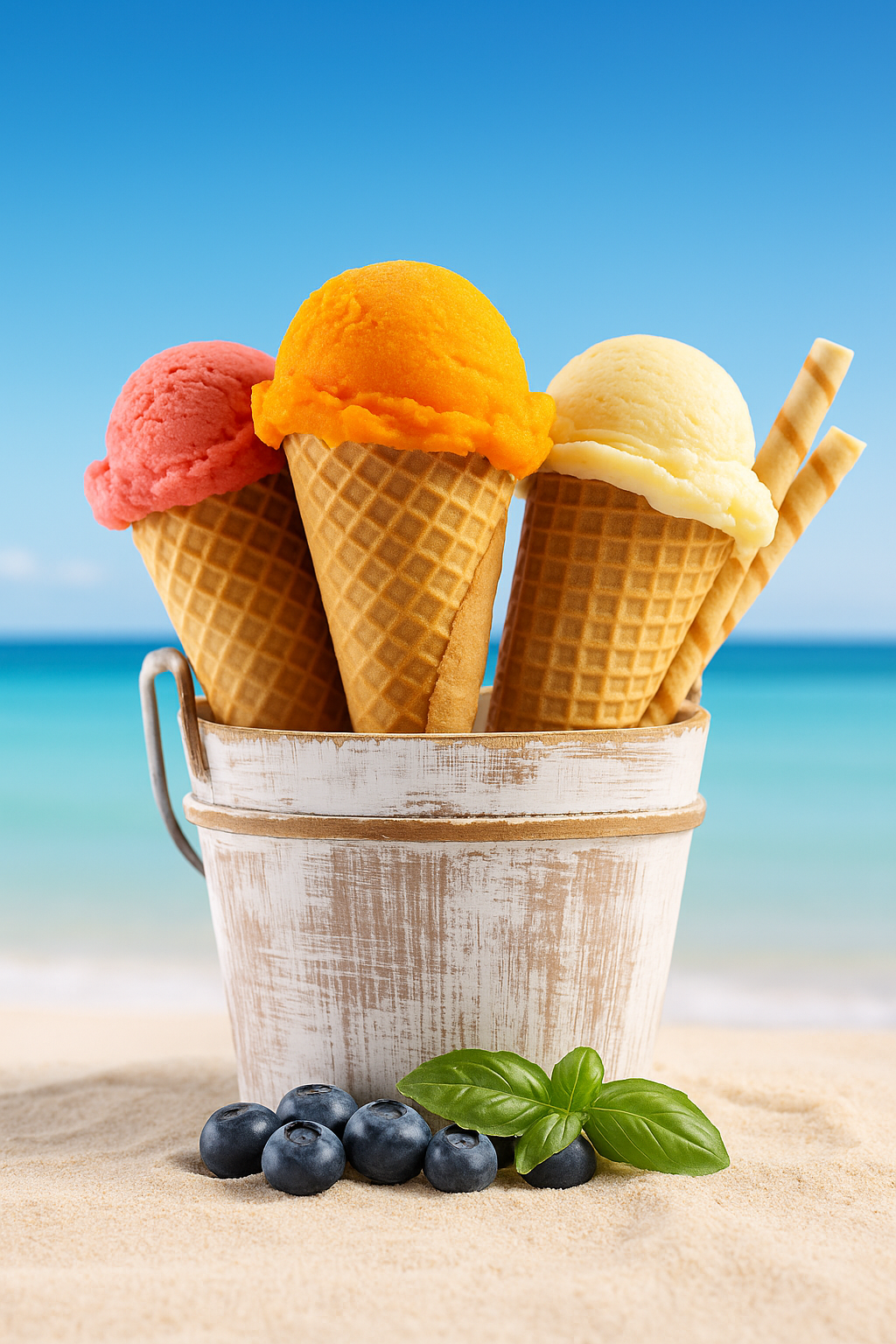 Eiswaffeln mit Sorbet – Sommer-Event mit Eiswagen Frankfurt