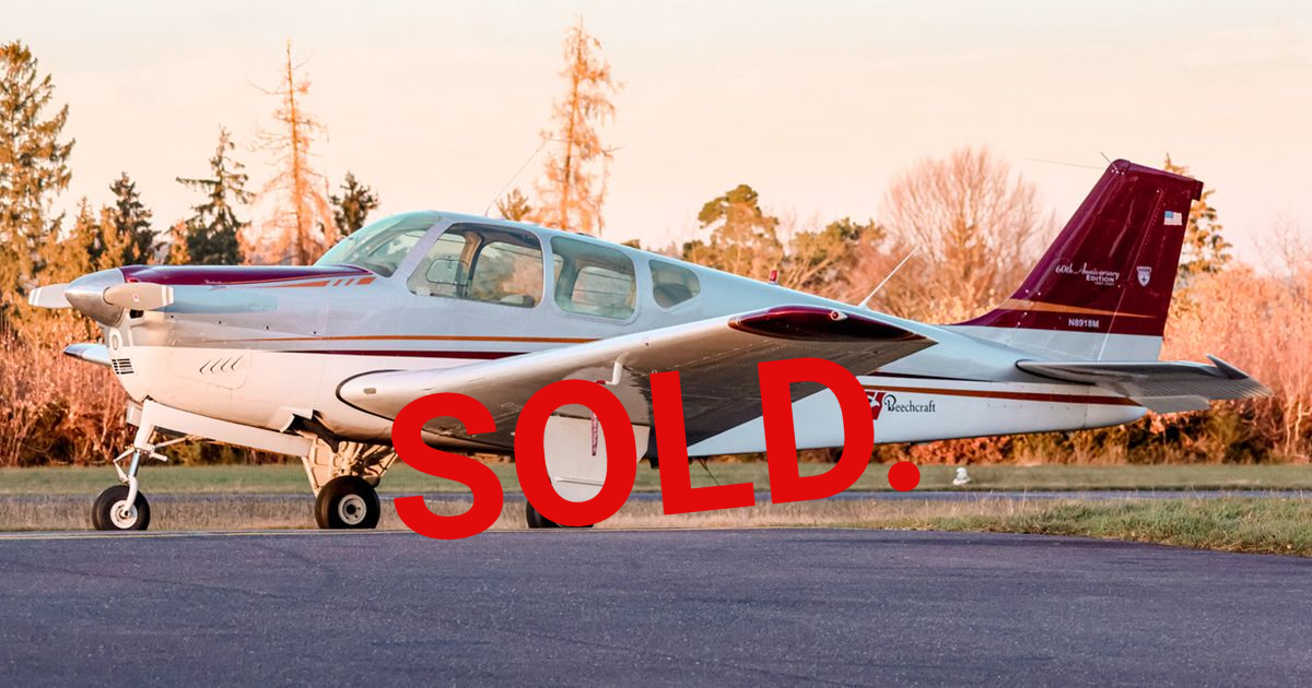 Beech Debonair 35-B33, N8918M, aircraft for sale, pre-owned aircraft for sale, used aircraft for sale, flugzeug verkauf,