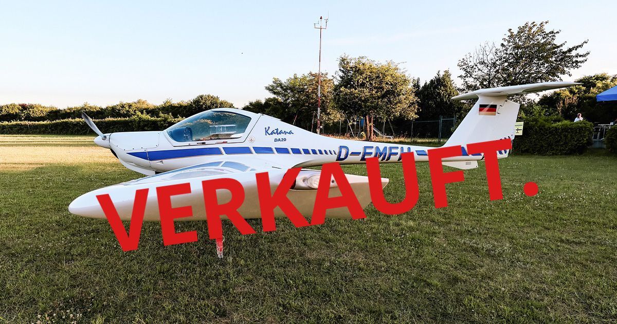 diamond DA 20-A1 Katana, D-EMFH, aircraft for sale, flugzeug kaufen, gebrauchtflugzeug, used aircraft, gebrauchte flugzeuge, wacker aircraft sales,