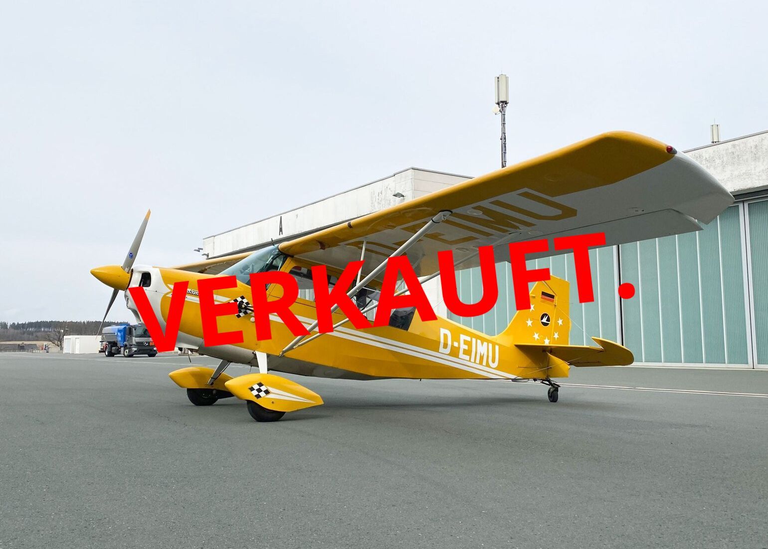 Wacker Aircraft Sales, Gebrauchtes Flugzeug, Verkaufsflugzeug, Bellanca 7 ECA, D-EIMU,