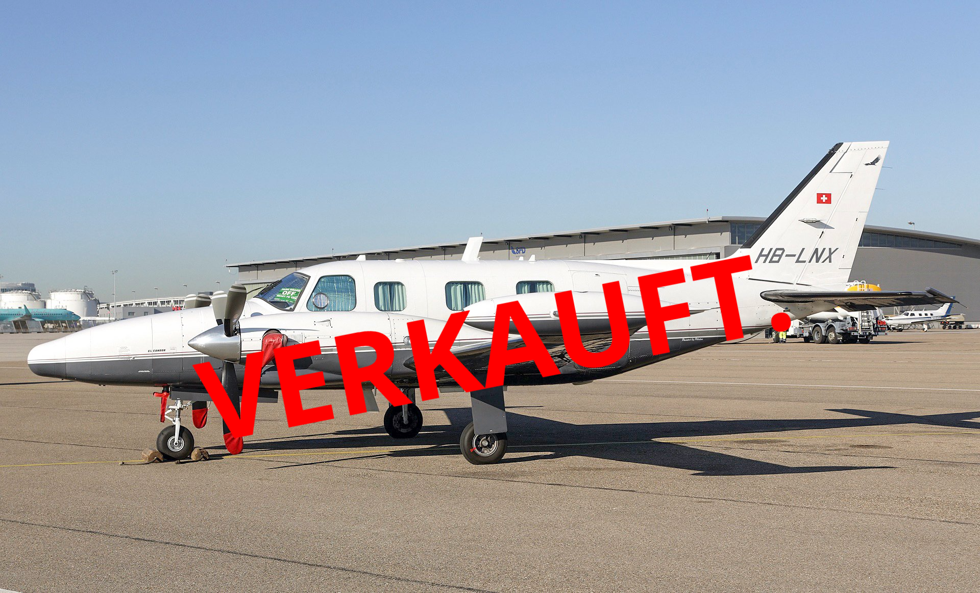 Wacker Aircraft Sales, Flugzeugverkauf, Verkaufsflugzeug, Piper Cheyenne IIXL, HB-LNX