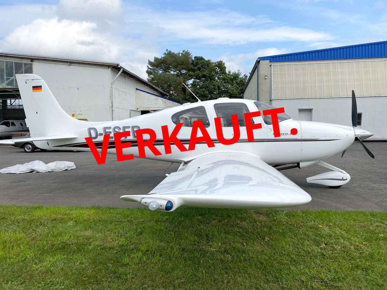 Wacker Aircraft Sales, Flugzeugverkauf, Verkaufsflugzeug, Cirrus SR20 G1, D-ESFB,