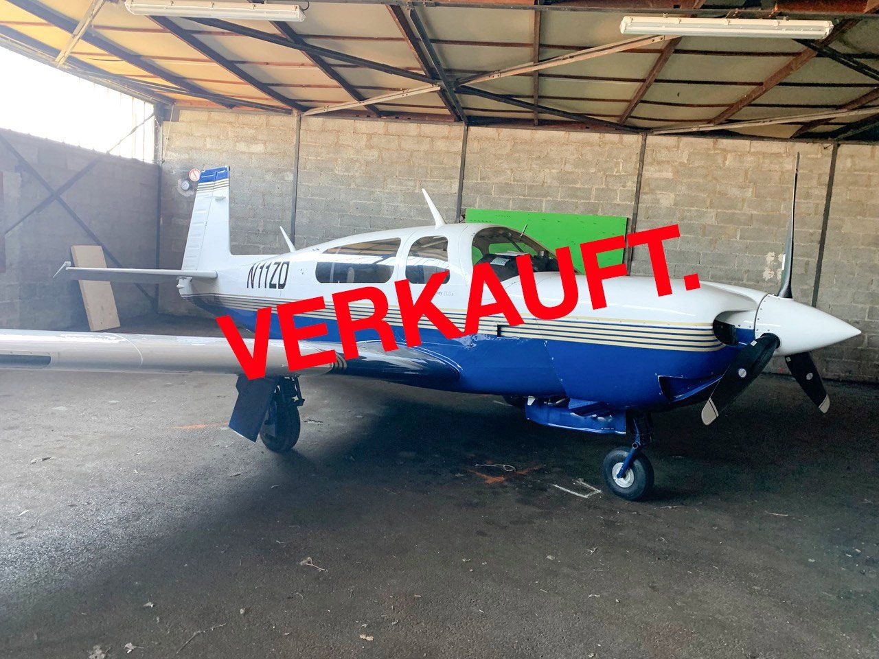 Wacker Aircraft Sales, Verkaufsflugzeug, Mooney M20M TLS, N11ZD, 270025,