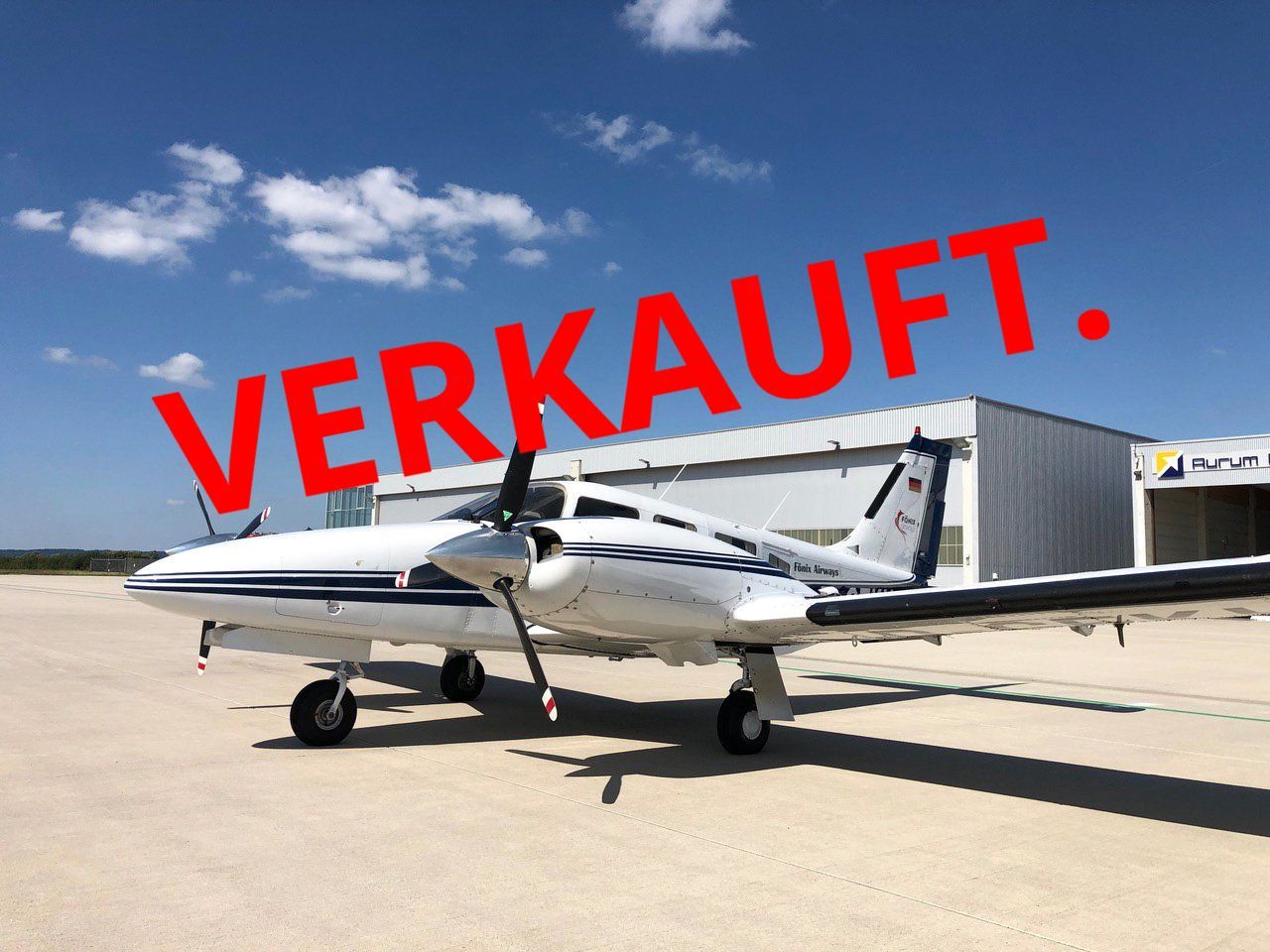 Wacker Aircraft Sales, Flugzeugverkauf, Verkaufsflugzeug, Piper Seneca IV, D-GFKH, 3448028,