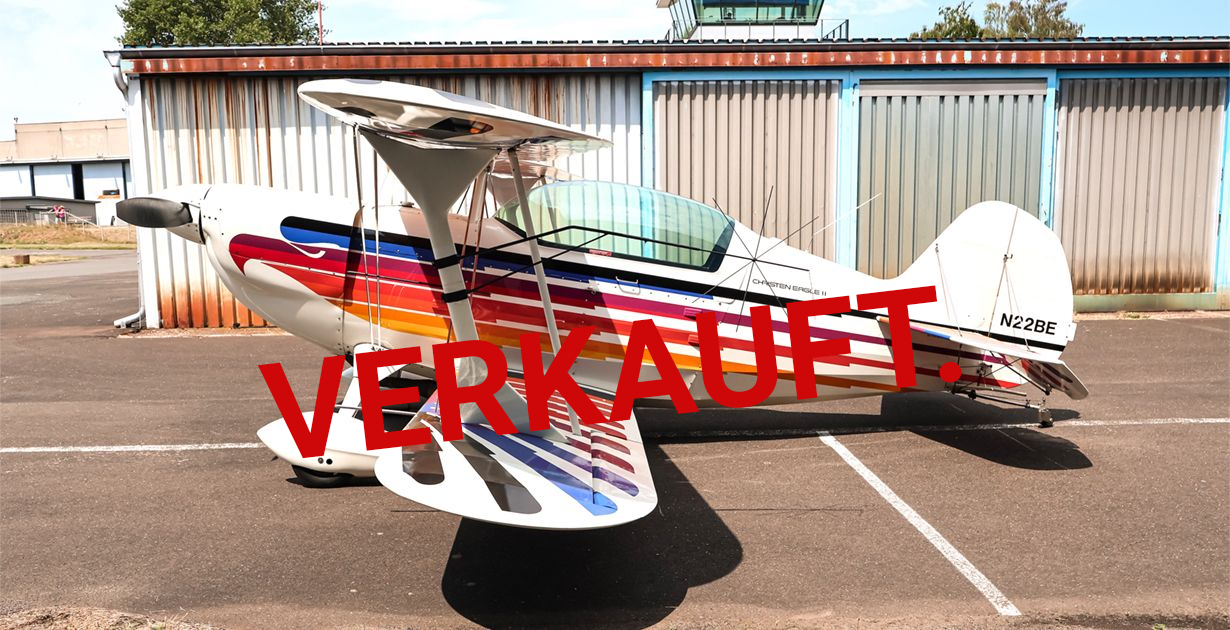 Christen Eagle II, N22BE, for sale, Wacker Aircraft Sales, Gebrauchtes Flugzeug, Verkaufsflugzeug, peter wacker, flughafen egelsbach,