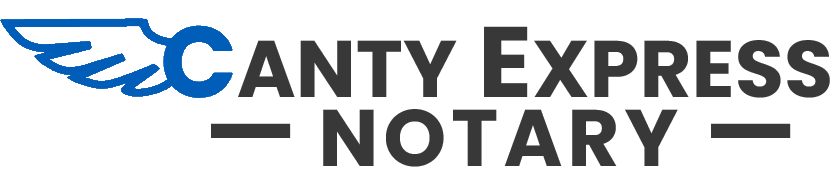 Canty Express Notary Canty Express Notary Logo
