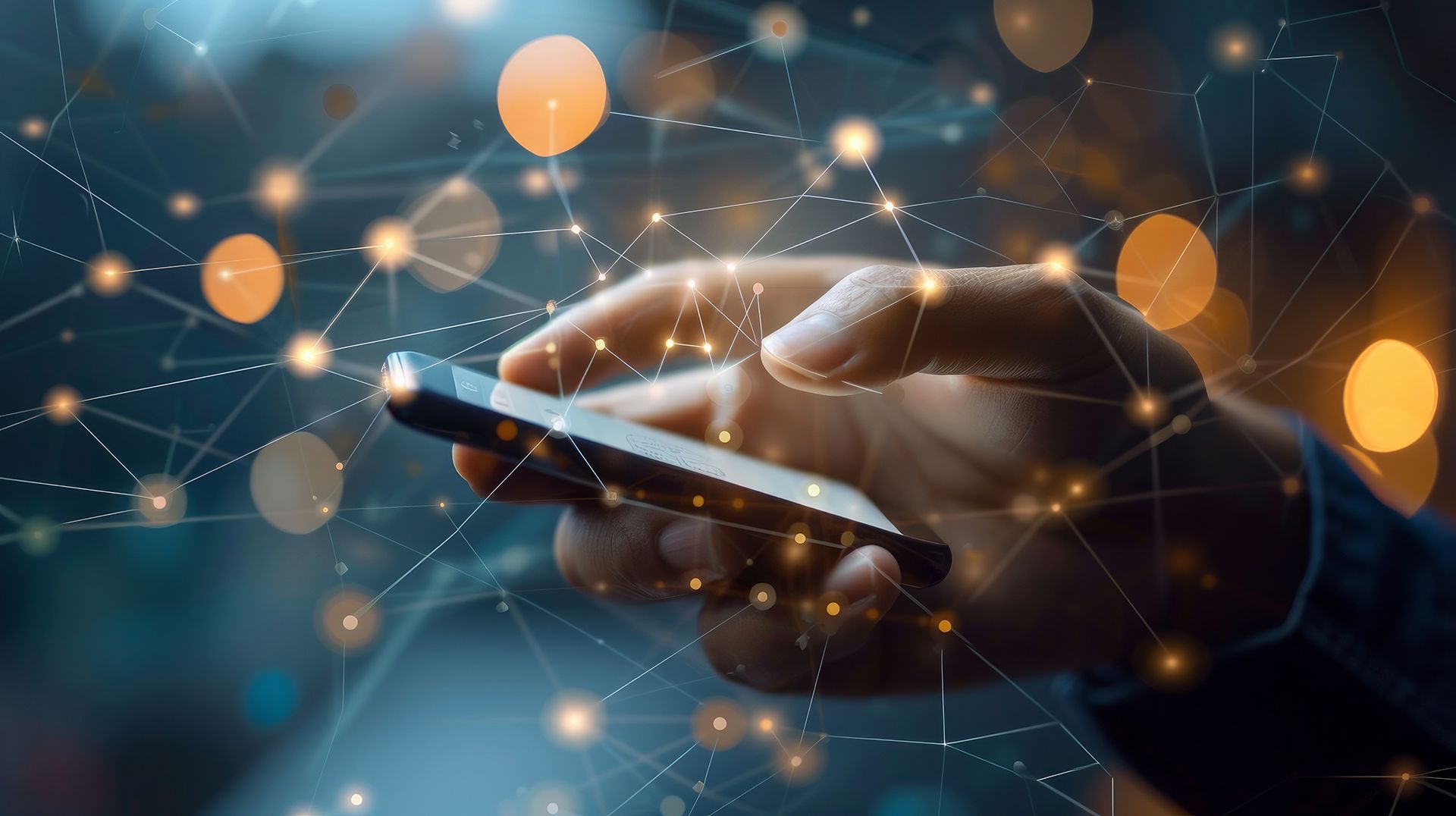 mobile phone with e-wallet connections