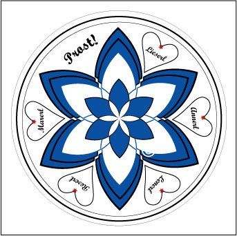Bierfuizlmotiv, Bier, Getränkeuntersetzer, Bierfilzuntersetzer, Beerfuizl, Bierdeckel
