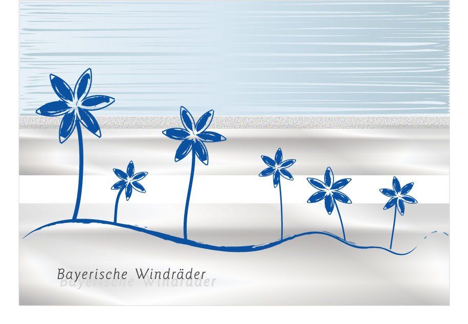 Windradbild, Bayerische Umwelt, Umweltenergie, Umweltschutz, Windrad-Fantasie,