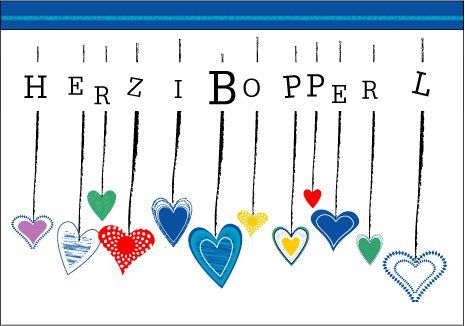 Kartenmotiv, Bayerische Grußkarte