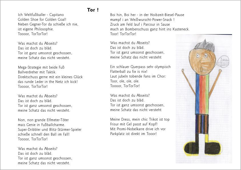 Fussball, Football, Tor, Goal, Poetry Slam