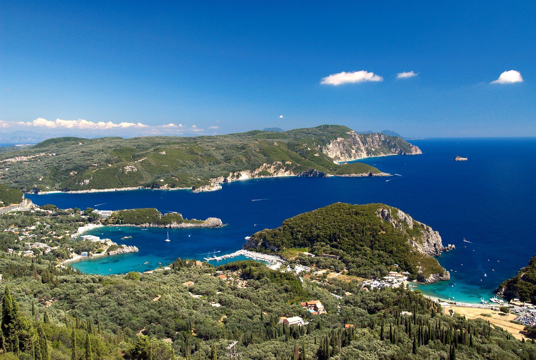 Griechisches Dorf Arillas bei Urlaubsseminar und Coaching
