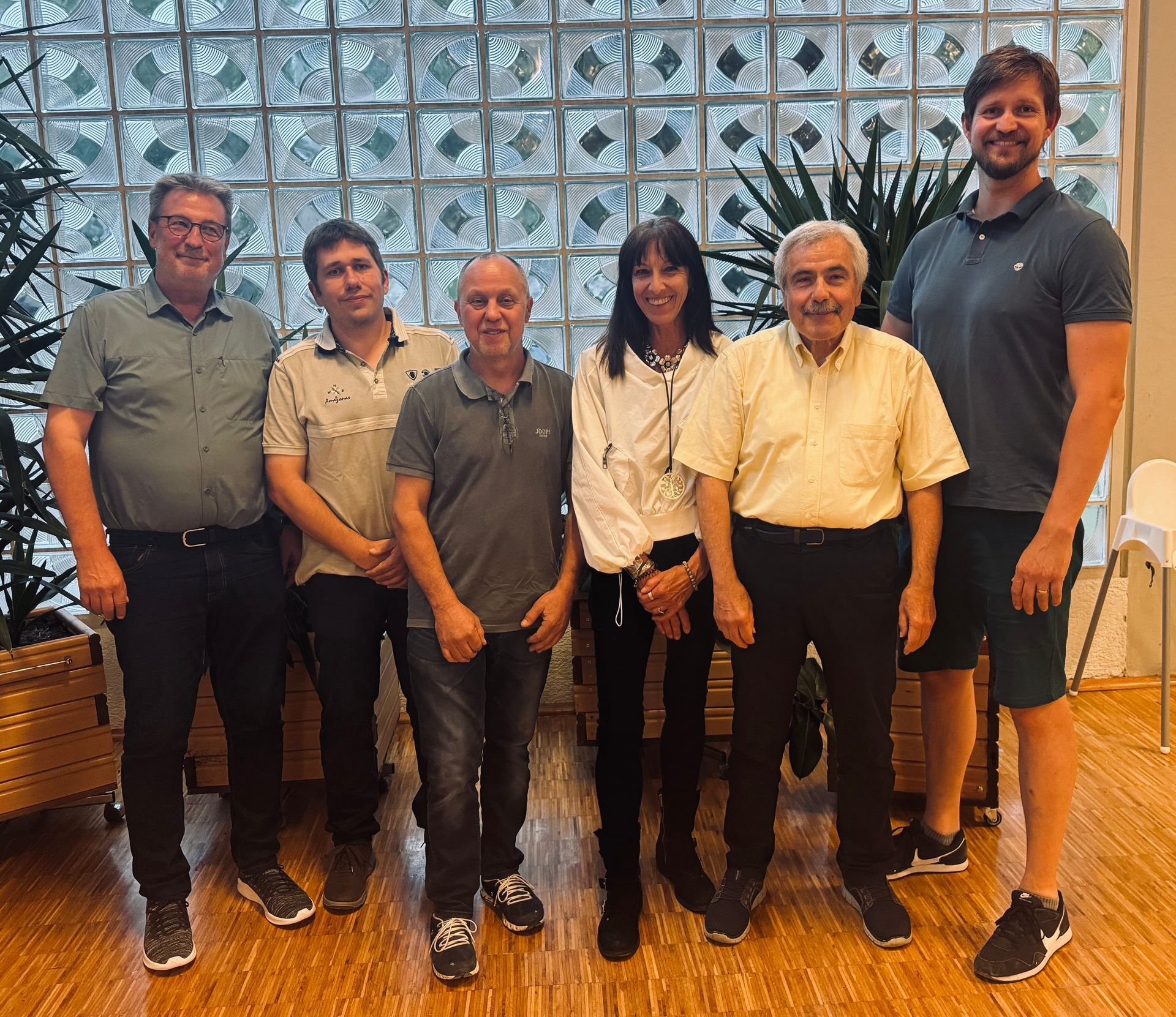 Markus Leicht, Dirk Aulenbach, Frank Backenstoß, Martina Musler, Rudi Sauer, Christian Braun sind die neu gewählten Gemeinderatsmitglieder