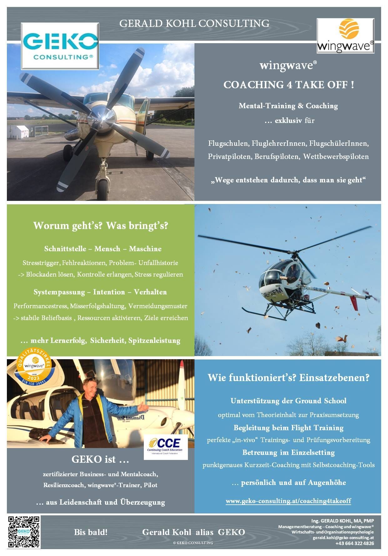 GEKO Coaching 4 TAKE OFF! Flyer1