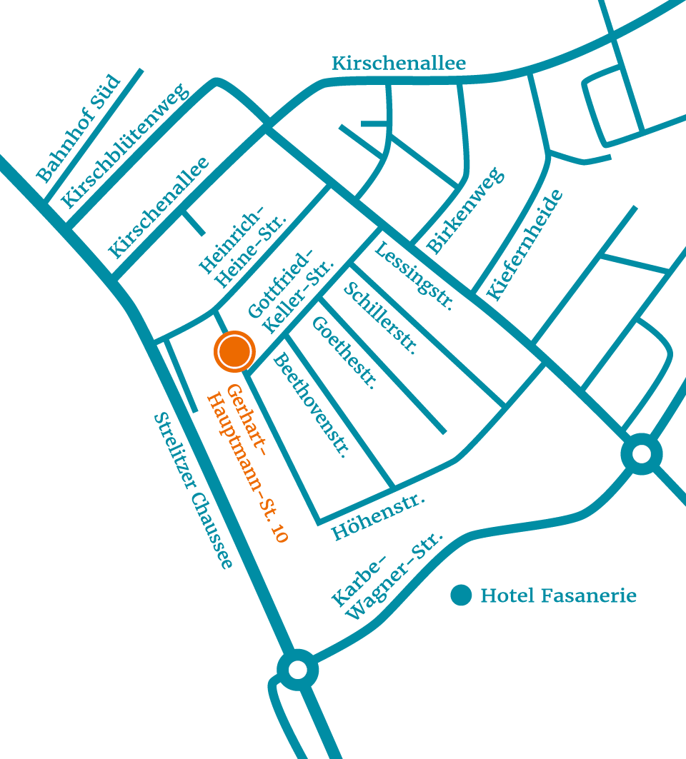 Mit Klick zu Google Maps Anfahrtsskizze Physio Schwarzschulz