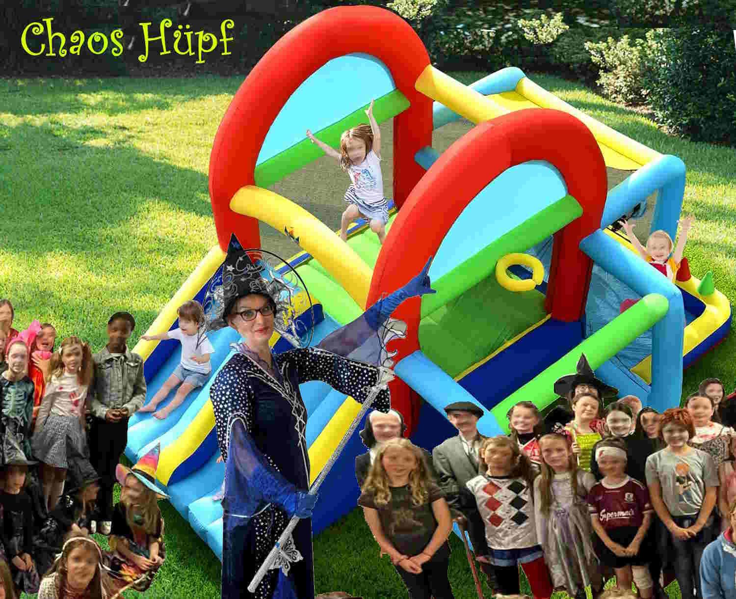 Chaos Hüpf - Die Neue Hüpfburg von Nicoletta von Wolkenlos Chaos Hüpf - Die Neue Hüpfburg von Nicoletta von Wolkenlos