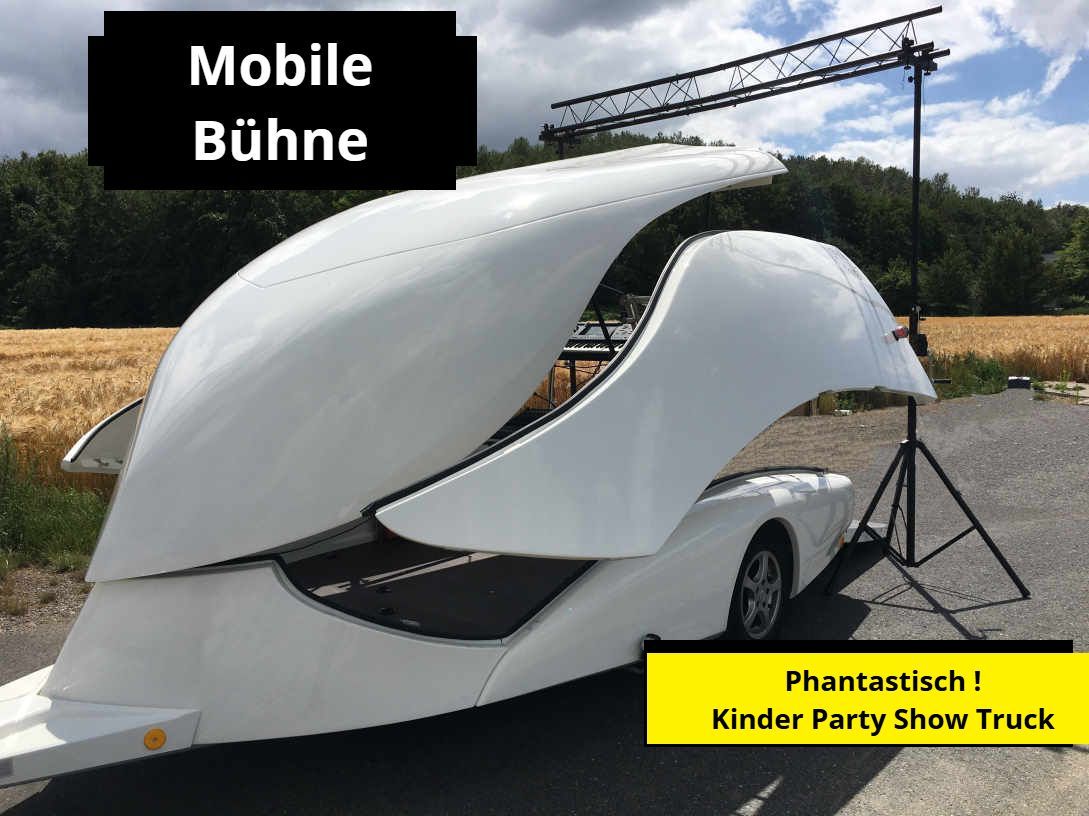 Kinder Party Show Truck - Eigene Bühne Kinder Party Show Truck - Eigene Bühne