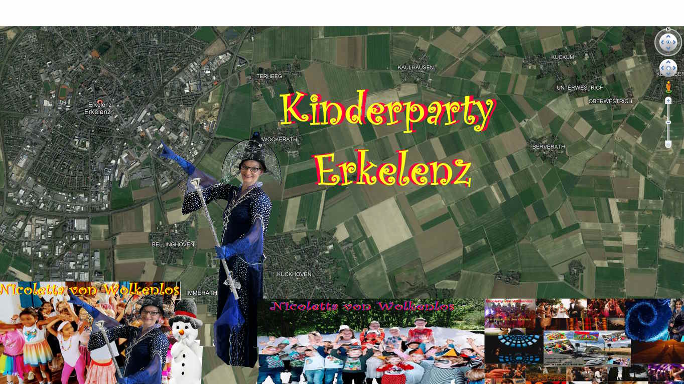 Kinderclown Erkelenz -Nicoletta von Wolkenlos - Party Spiele für Kinder
