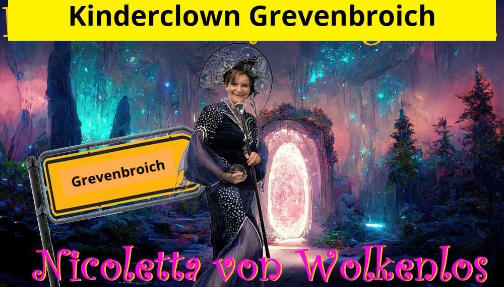 Kinderclown Grevenbroich - Buchen Sie Nicoletta von Wolkenlos Kinderclown Grevenbroich - Buchen Sie Nicoletta von Wolkenlos