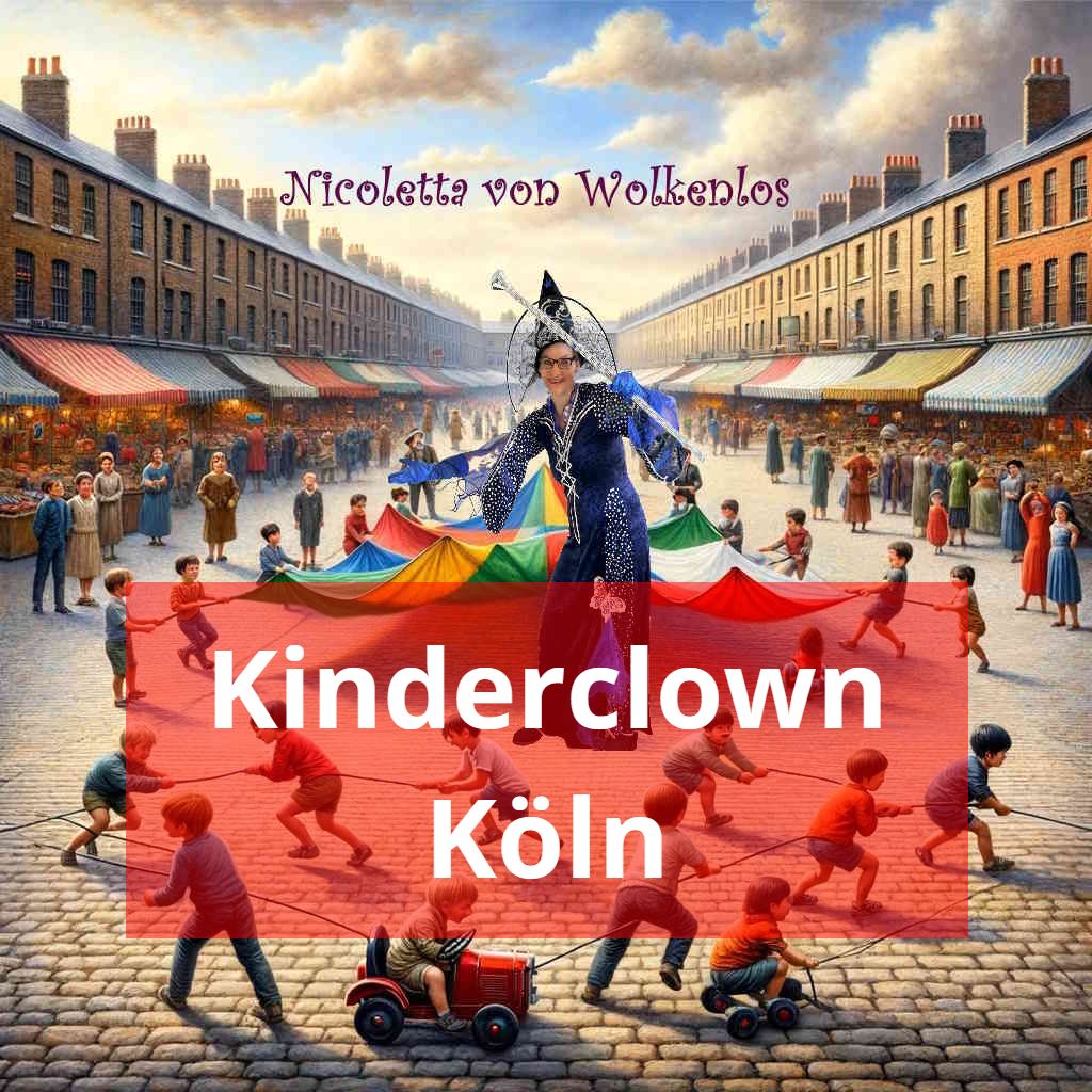 Nicoletta - Kinderclown Köln Zauberfee Kinderclown Köln - Geburtstag - Firmen Feier - Straßenfest - Karneval - Oktoberfest - Kommunion