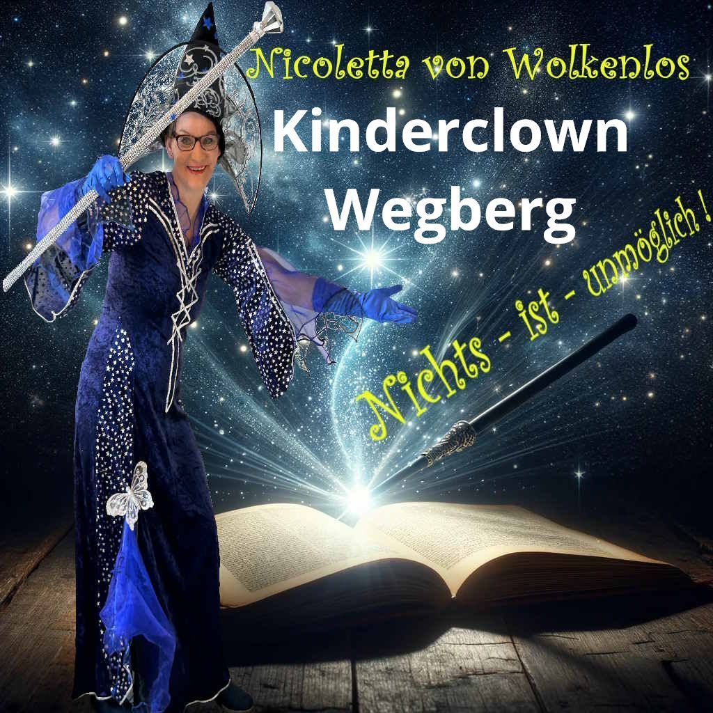Kinderclown Wegberg - Nicoletta von Wolkenlos