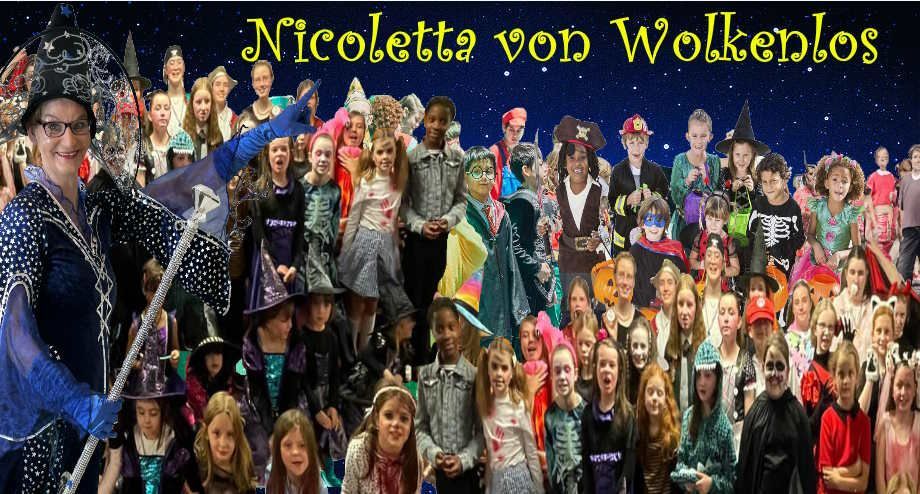 Komm mit ins Abenteuerland - Kinderclown Kerkrade - Nicoletta von Wolkenlos