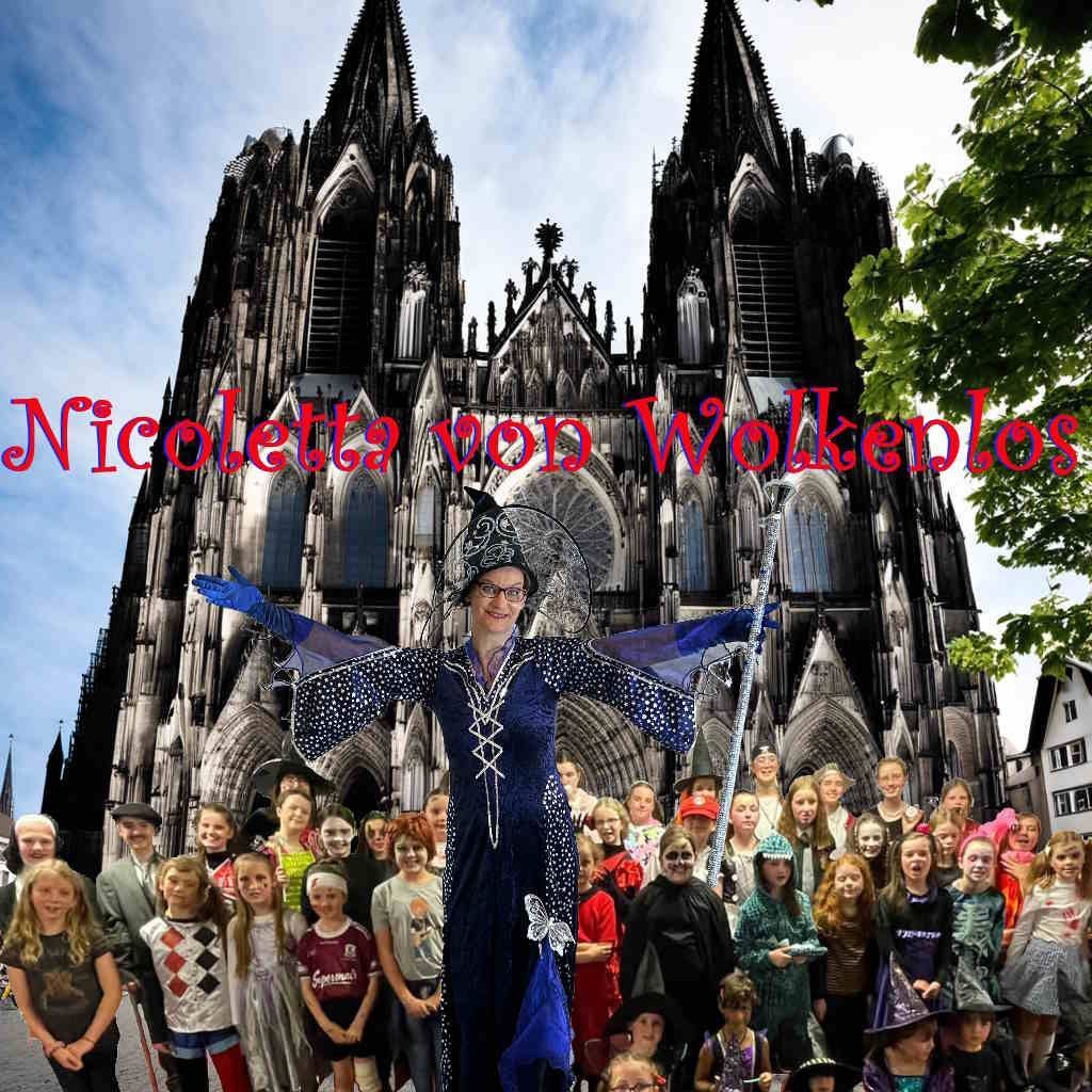 Nicoletta von Wolkenlos in Köln - Kinderclown für alle Kinder Veranstaltungen in und um Köln