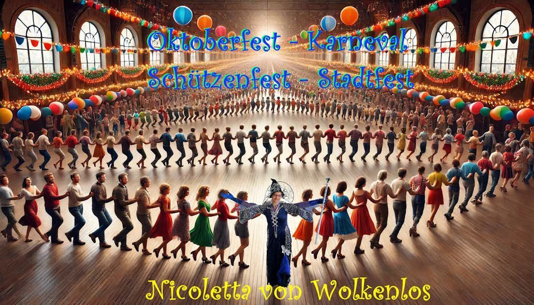 Nicoletta von Wolkenlos - Sensation ! Weltrekord ! Polonaise mit der Zauberfee Nicoletta - Ansehen !