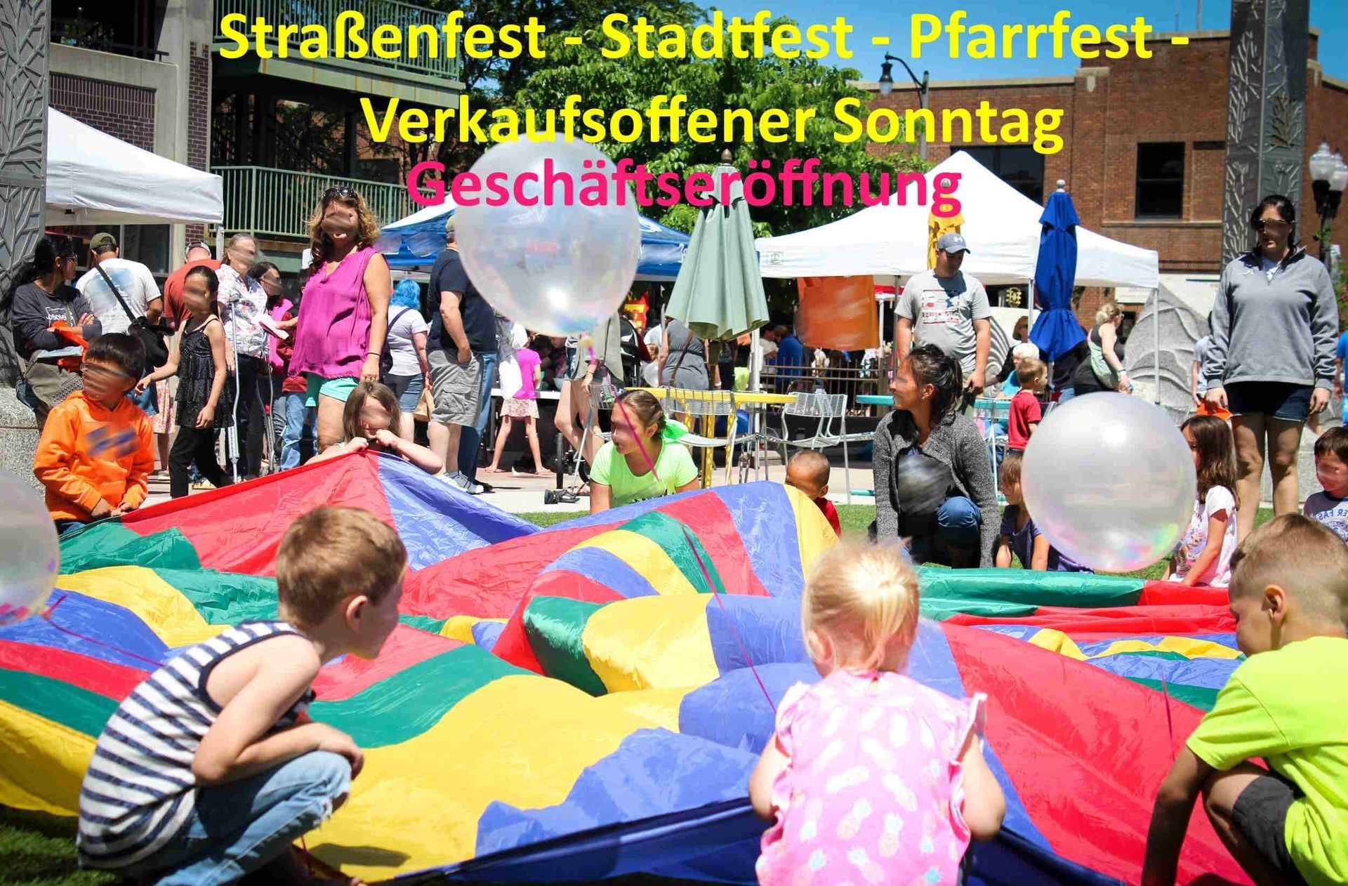Stadtfest mit der Zauberfee aus NRW - Nicoletta von Wolkenlos