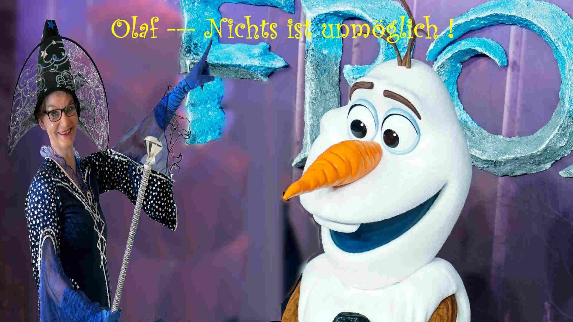 Nicoletta und Olaf - Die Disney Schneemann Figur Nicoletta und Olaf - Die Disney Schneemann Figur