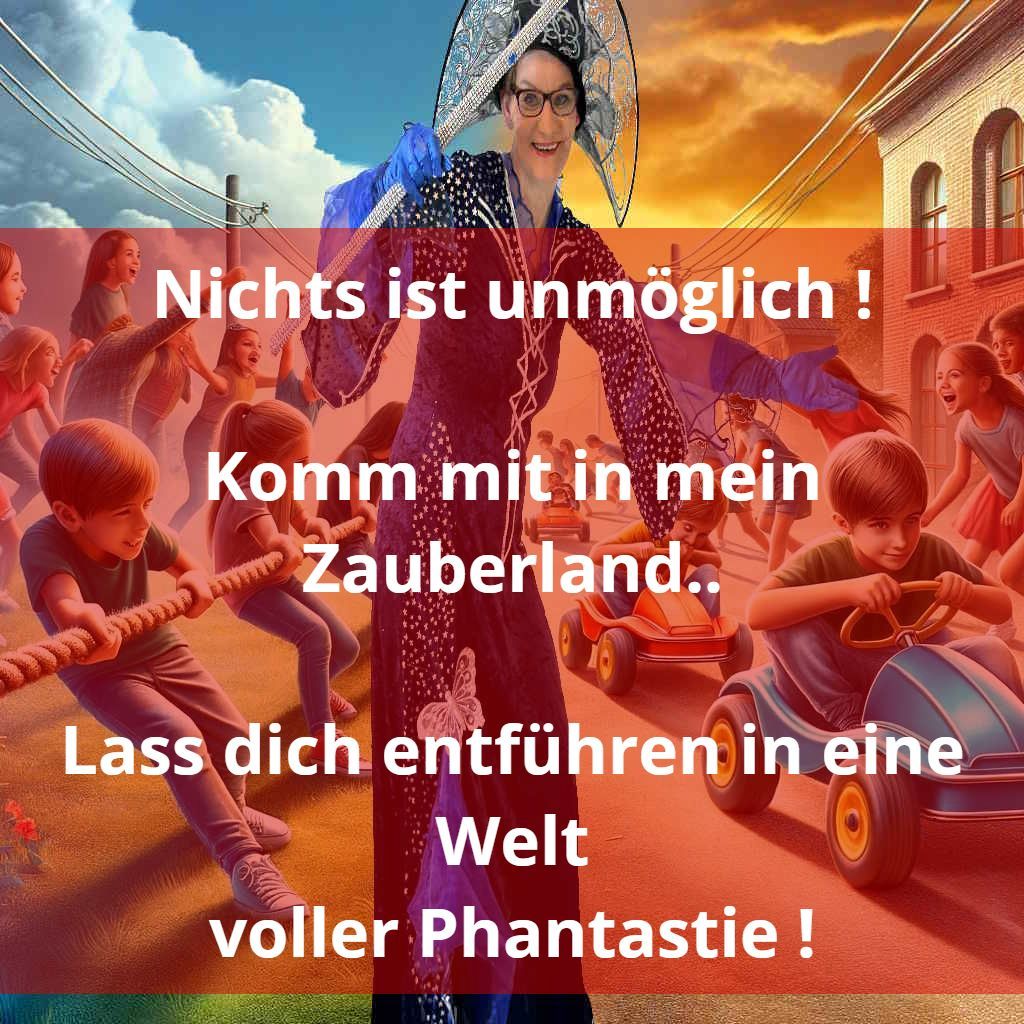 Kinderclown Köln - Nicoletta von Wolkenlos - Erleben Sie die ultimative Kinder Show Live Komm in mein Kinderclown Köln Zauberland