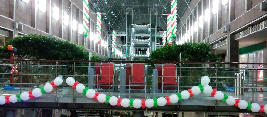 Wir Dekorieren Ihre Party, Kaufhäuser, empfangsbereich Ballondekorationen aller Art wie Fotowände Raumdekorationen uvm.