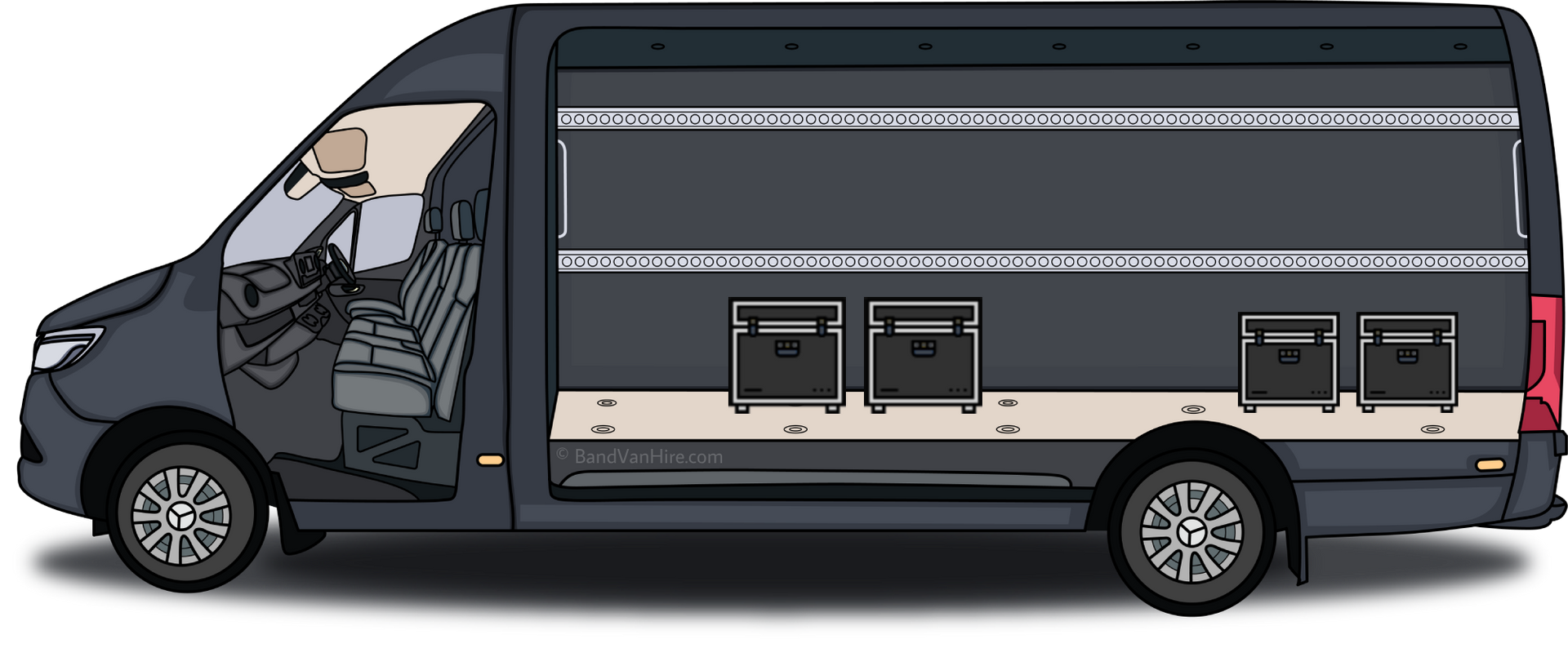 Gear Van Inside