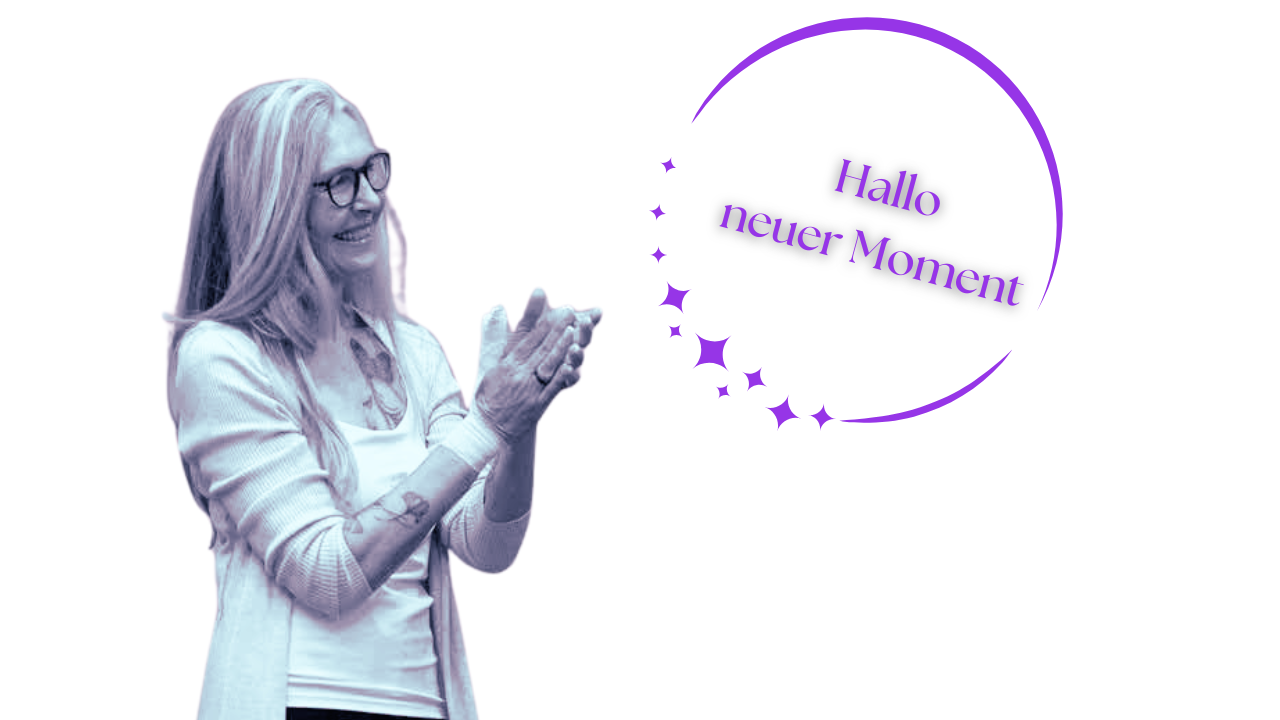 hallo neuer Moment- hallo neuer Tag - hallo neues Jahr