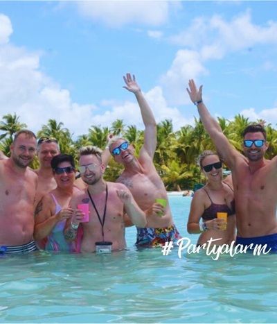 Party in der Piscina Natural
