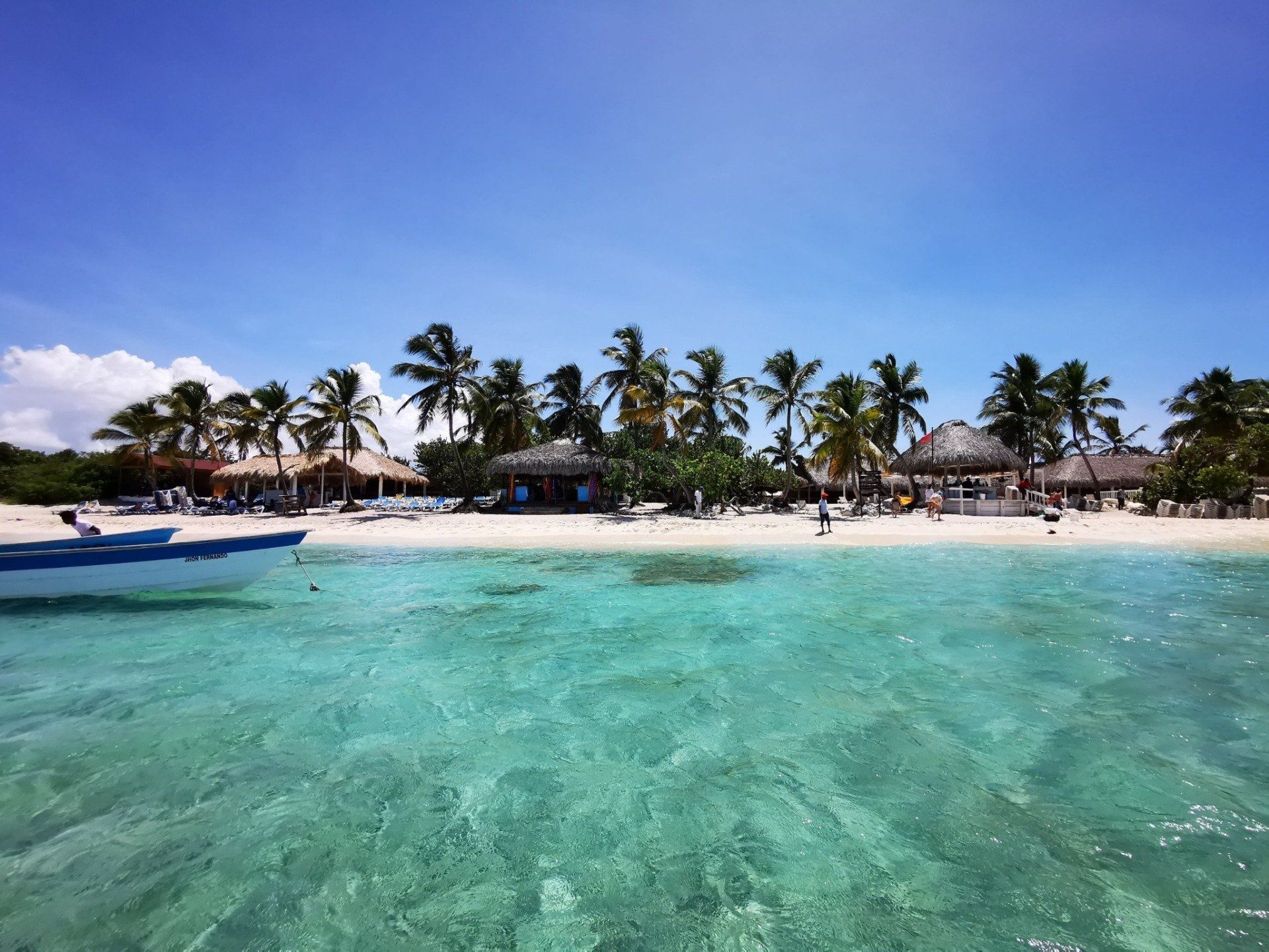 Strand Isla Catalina Blick auf den Strand der Isla Catalina