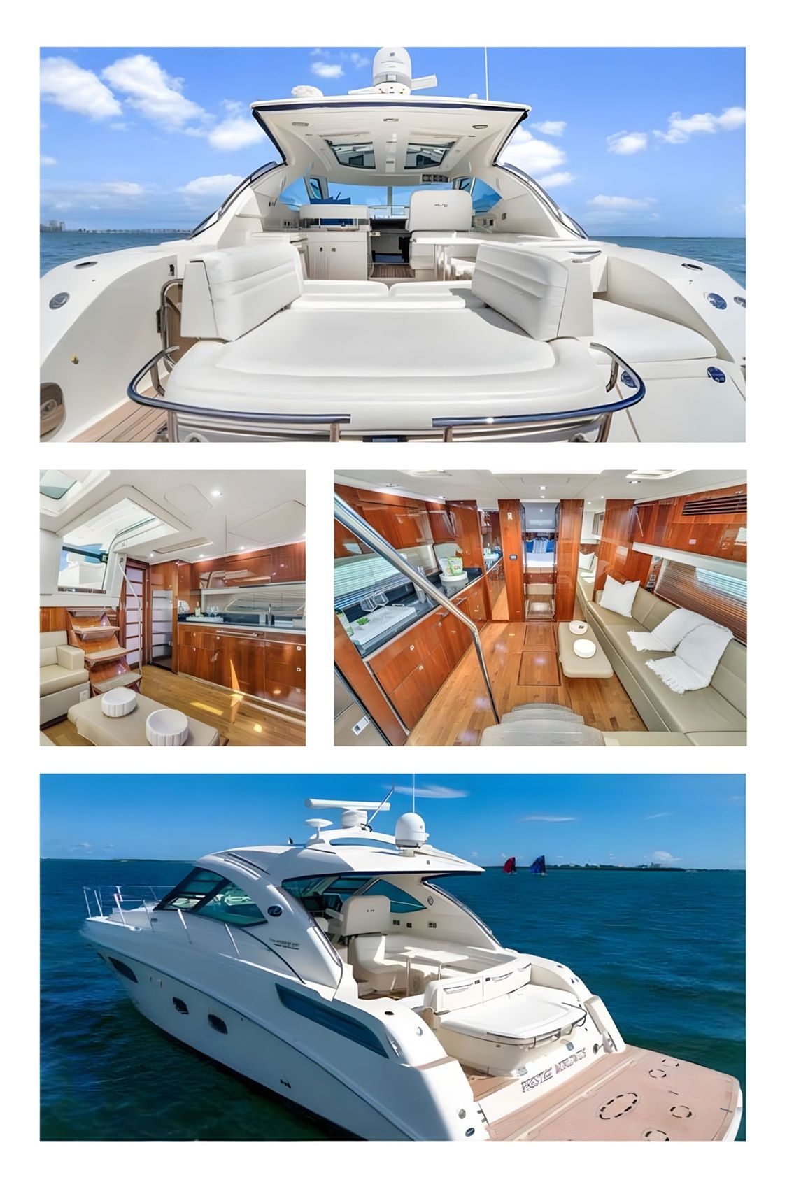 Bildgalerie einer Luxus Yacht