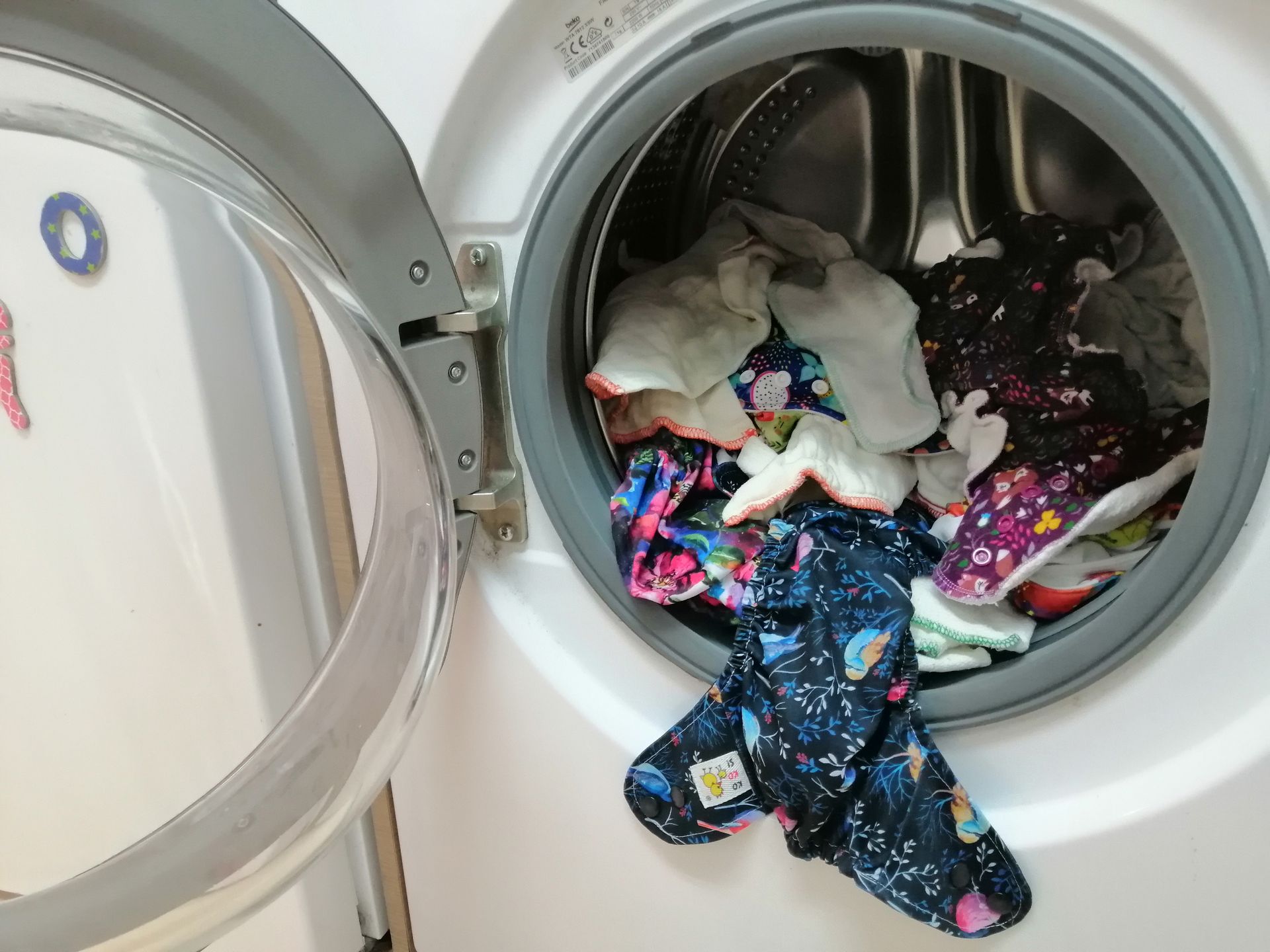 pañales en la lavadora como lavar pañales de tela