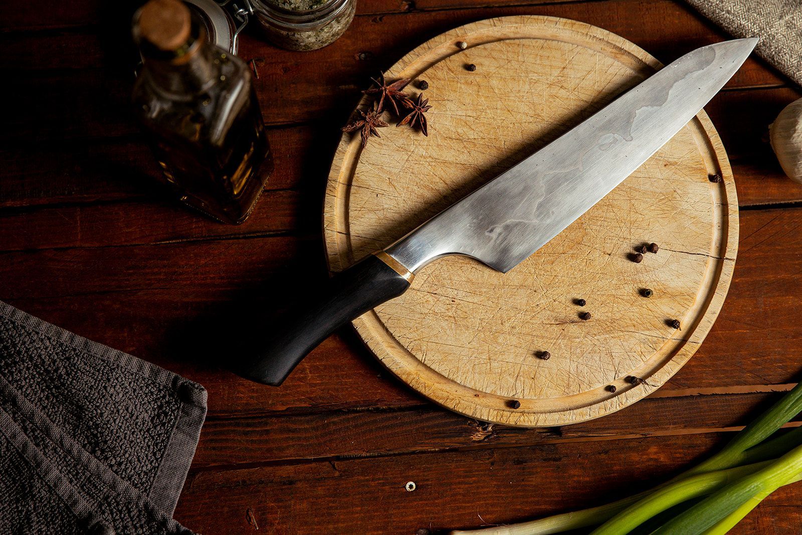 Küchenmesser aus Damast von RaSch Messer