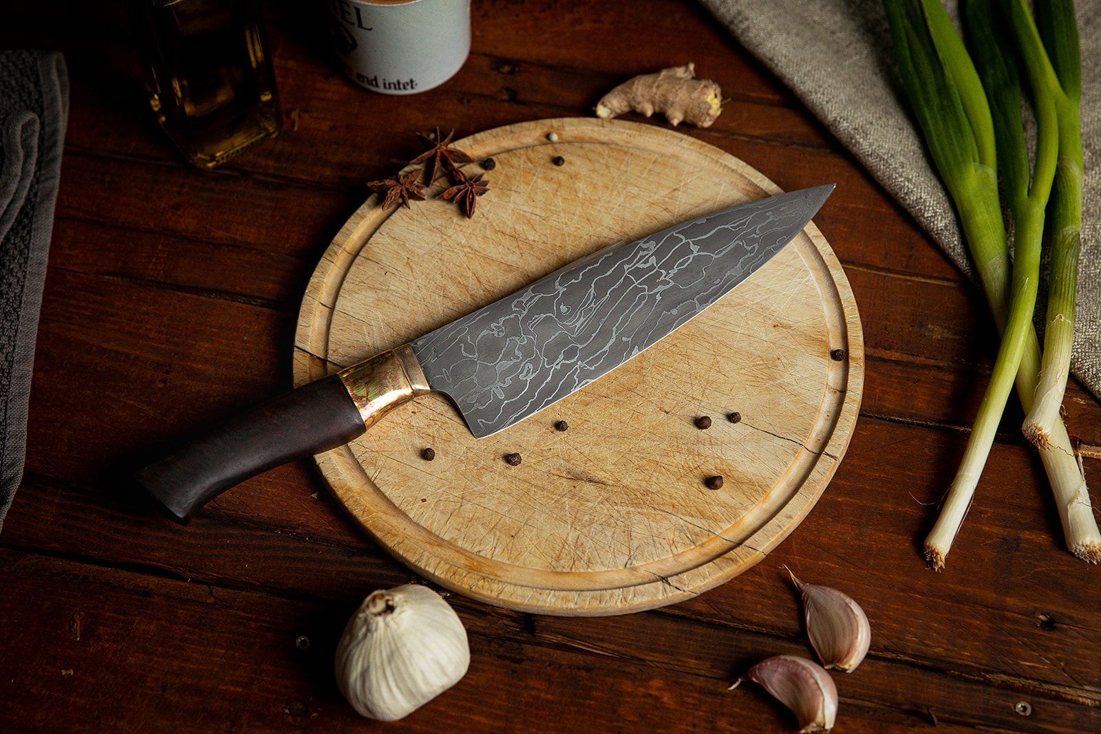 Küchenmesser aus Damast von RaSch Messer