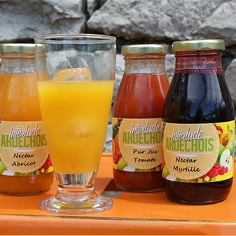 INTERLUDE ARDECHOIS - JUS DE FRUITS LOCAUX