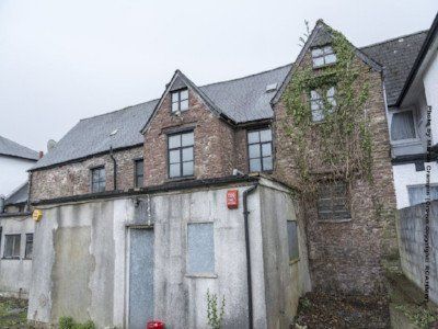 Rear view of Plas Gunter Mansion Rear view of Plas Gunter Mansion