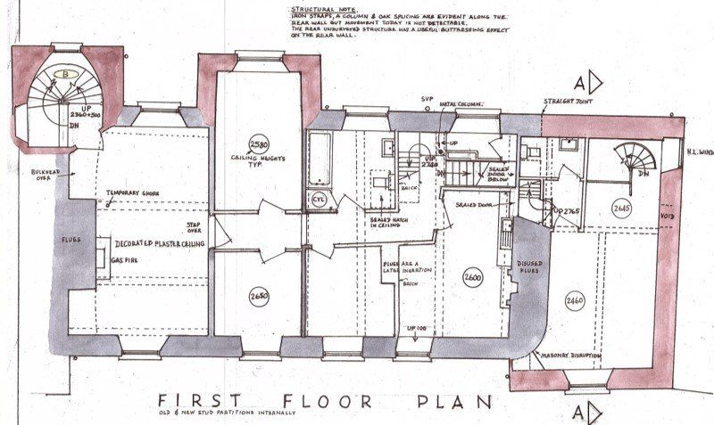 First floor plan First floor plan